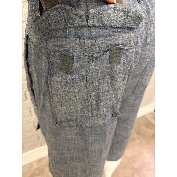 Sean John Men’s Flight Cargo Blue / Gray Wash Shorts Size 38 - Picture 9 of 14